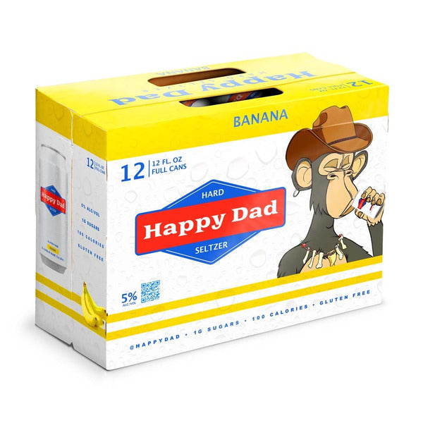 HAPPY DAD BANANA 12PK