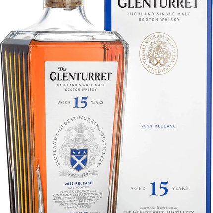 GLENTURRET 23 RELEASE 15YR 750ML 101.60 PROOF - Wine barrel Plus