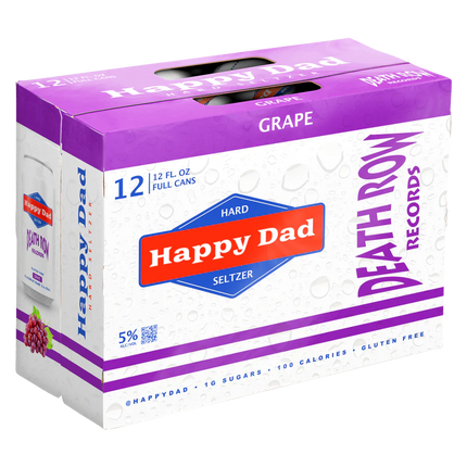 HAPPY DAD GRAPE 12PK CAN