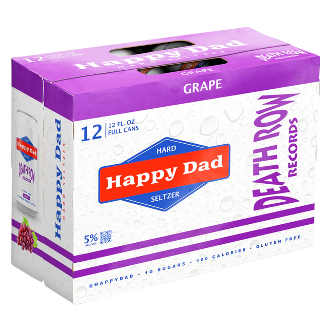 HAPPY DAD GRAPE 12PK CAN