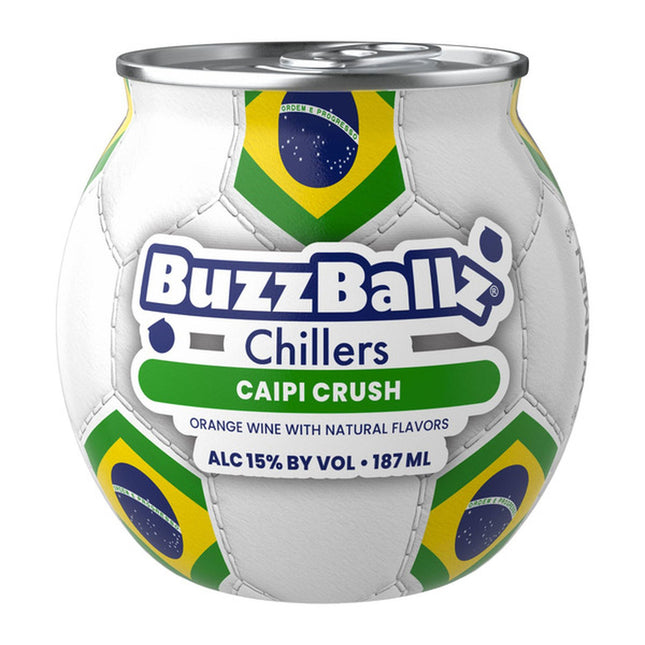 BUZZBALLZ CHILLERS CAIPI CRUSH 187ML 30 PROOF