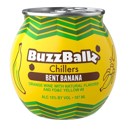 BUZZBALLZ CHILLERS BENT BANANA 187ML 30 PROOF