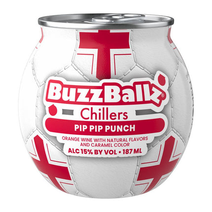 BUZZBALLZ CHILLERS SOCCER PIP PUNCH LTO 187ML 30 PROOF