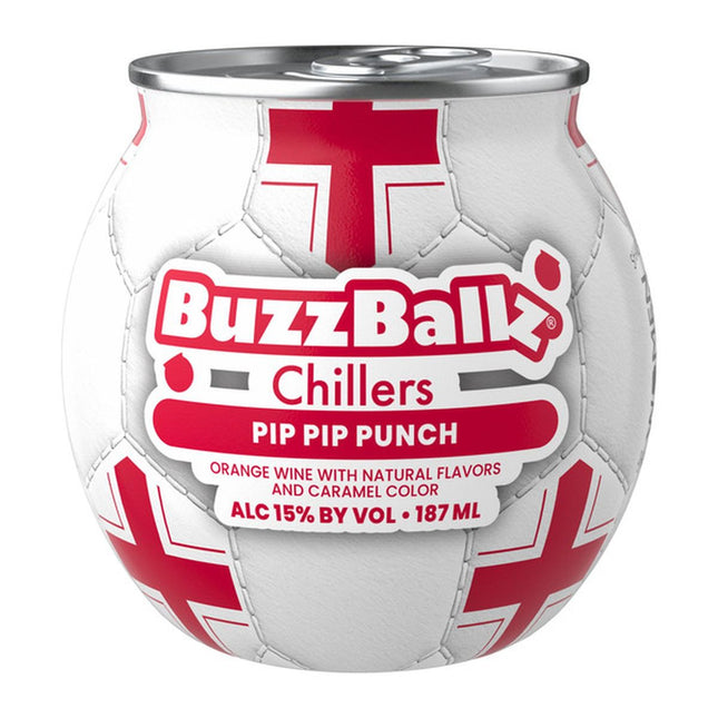 BUZZBALLZ CHILLERS SOCCER PIP PUNCH LTO 187ML 30 PROOF