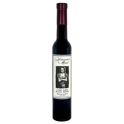 Bottle of Zehren's Mead with a label on a white background