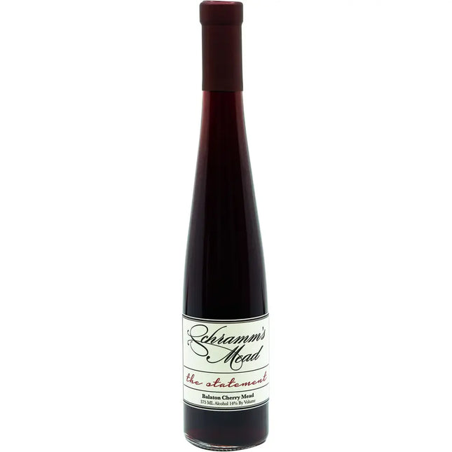 Bottle of Zehramur Mead on a white background