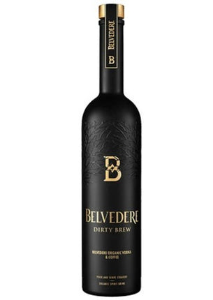 BELVEDERE DIRTY BREW ORGANIC COFFE VODKA 750ML 60 PROOF
