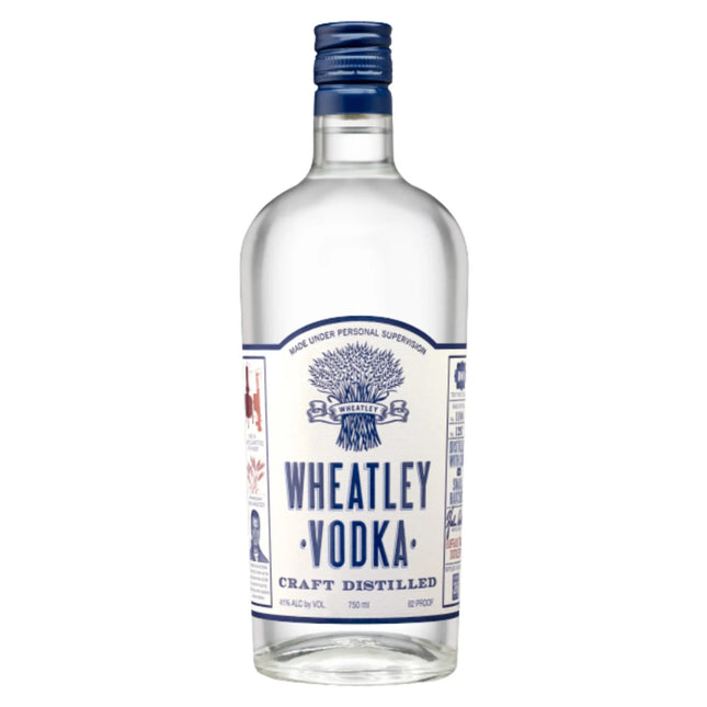 Wheatley Vodka bottle on a white background