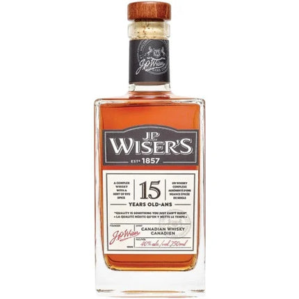 J.P. WISER'S-15 YR 80 Proof 750 ml