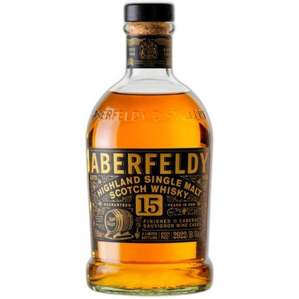 ABERFELDY NAPA CASK 15YR 750ML 86 PROOF - Wine barrel Plus