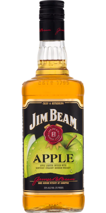 JIM BEAM APPLE 65 Proof 1000 ml