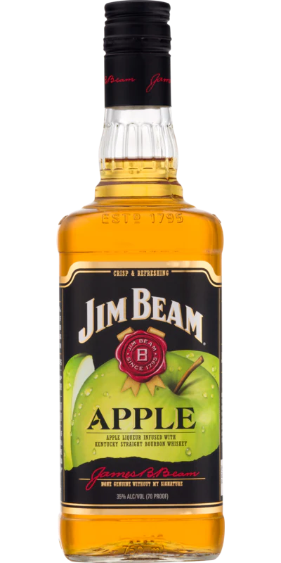 JIM BEAM APPLE 65 Proof 1000 ml