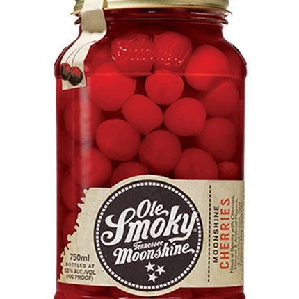 OLE SMOKY CHERRIES MSHINE 100 Proof 750 ml