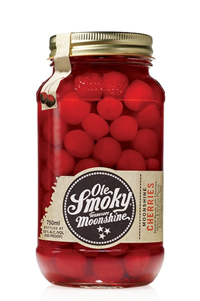 OLE SMOKY CHERRIES MSHINE 100 Proof 750 ml