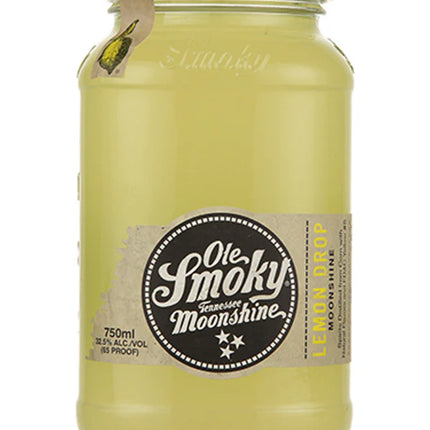 OLE SMOKY LEMON DROP MSHINE 65 Proof 750 ml