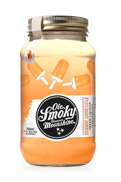 OLE SMOKEY ORANFE SHINESICLE 750ML 35 PROOF