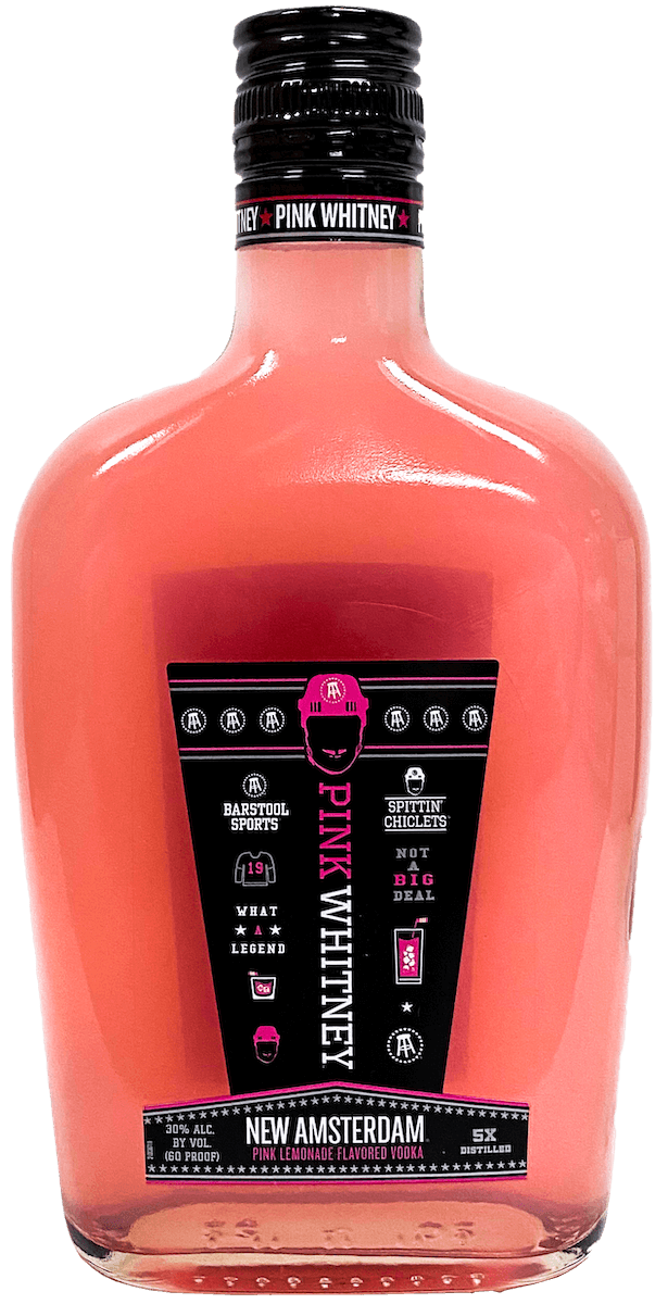 NEW AMSTERDAM PINK WHITNEY 60 Proof 375 ml