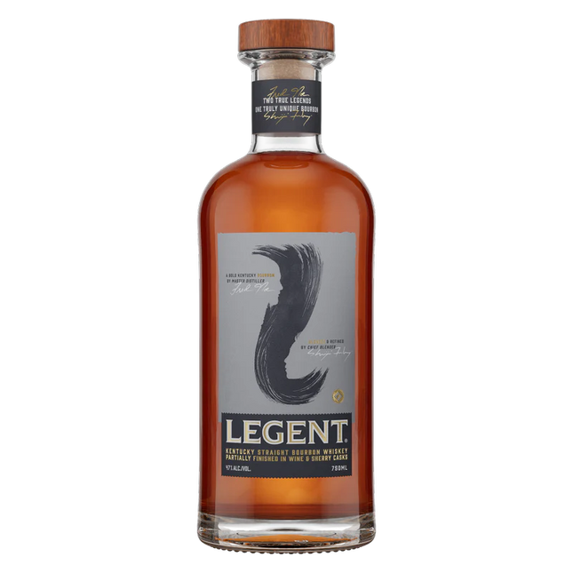 Legent Kentucky Straight Bourbon Whiskey bottle on a white background
