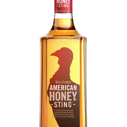 WILD TURKEY AMER HONEY STING 71 Proof 750 ml