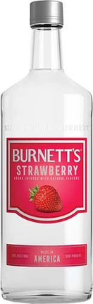 BURNETT'S STRAWBERRY 70 Proof 750 ml