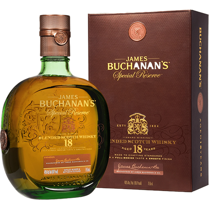 James Buchanan's Special Reserve 18 YR 80 PROOF (750 ML)
