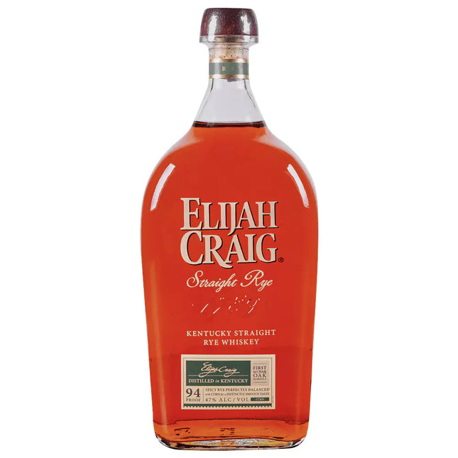 ELIJAH CRAIG STRAIGHT RYE WSKY 94 Proof 1750 ml