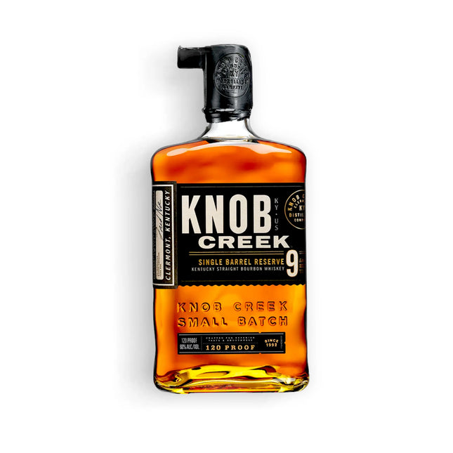 KNOB CREEK SINGLE BARREL RESERVE 9 YEAR  120 Proof 750 ml