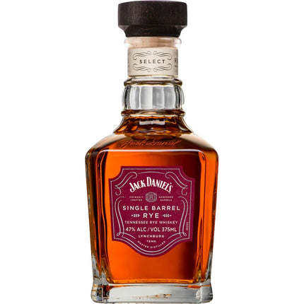 J DANIELS SINGLE BARREL RYE 94 Proof 375 ml