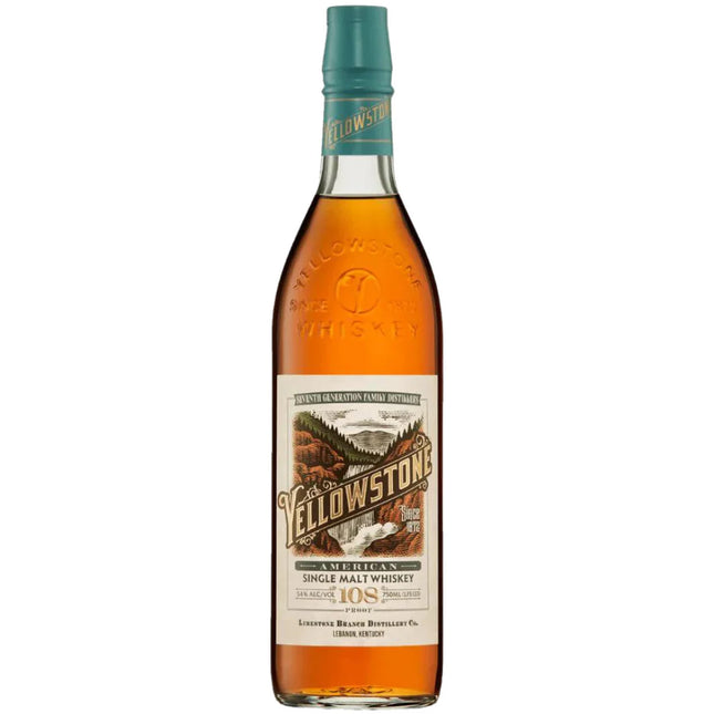 YELLOWSTONE SINGLE MALT WHISKEY 108 PROOF 750ML