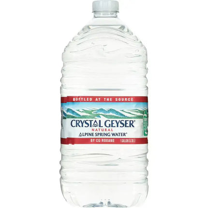 CRYSTAL GEYSER 128 OZ SPRING WATER