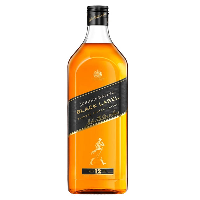 JOHNNIE WALKER BLACK LABEL 80 Proof 1750 ml