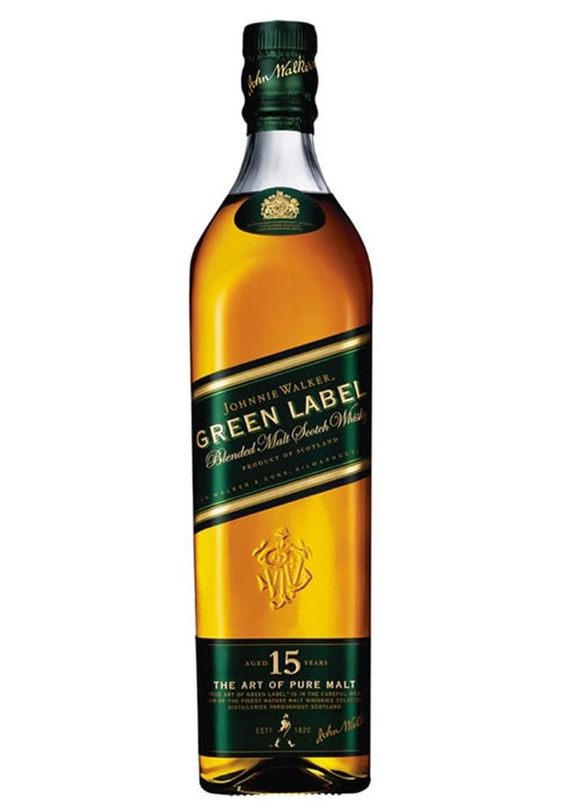 JOHNNIE WALKER GREEN LABEL 86 Proof 750 ml