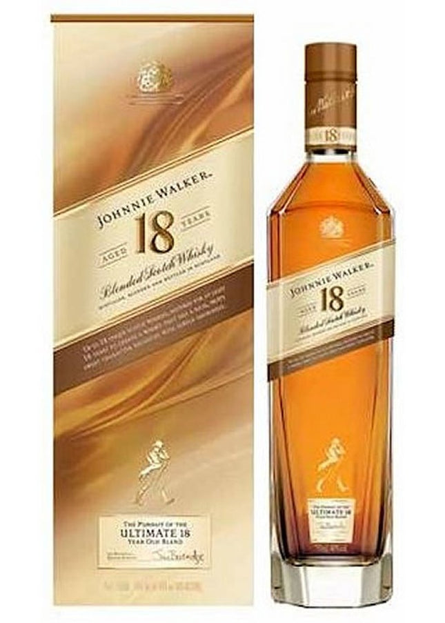 JOHNNIE WALKER-18YR W/50ML BLU 80 Proof 750 ml