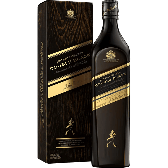 JOHNNIE WALKER DOUBLE BLACK 80 Proof 750 ml - Wine barrel Plus
