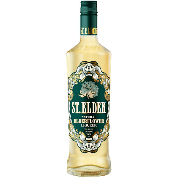 ST. ELDER ELDERFLOWER LIQUEUR 40 Proof 750 ml