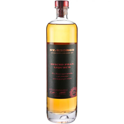 ST. GEORGE SPICED PEAR LIQUEUR 40 Proof 750 ml