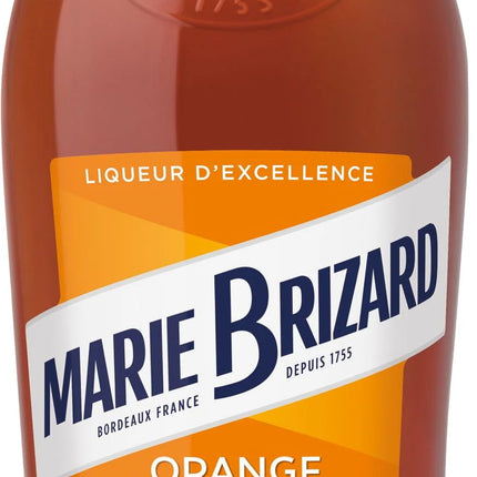 MARIE BRIZARD ORANGE CURACAO 60 Proof 750 ml