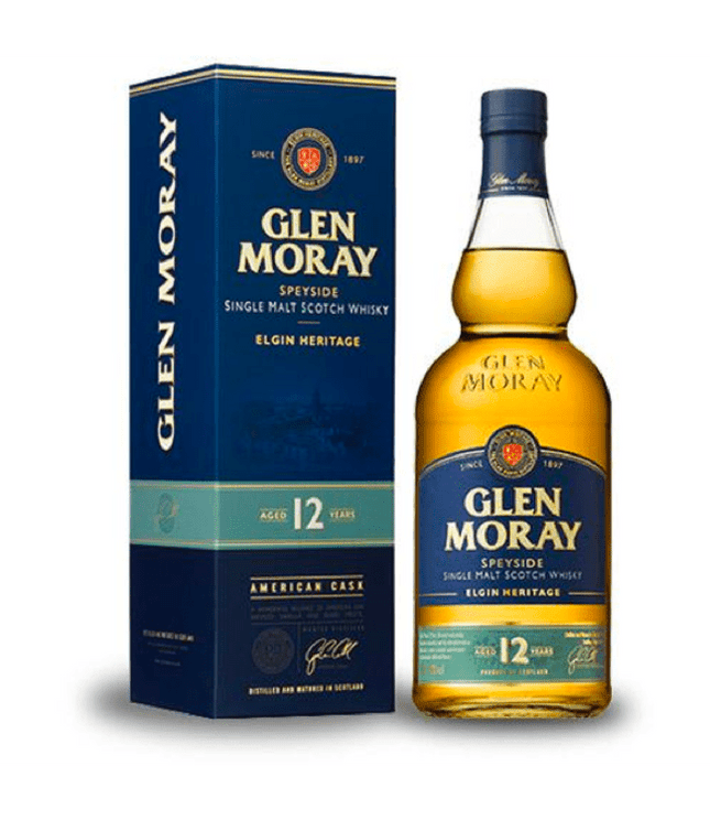 GLEN MORAY - 12 YR 80 Proof 750 ml - Wine barrel Plus