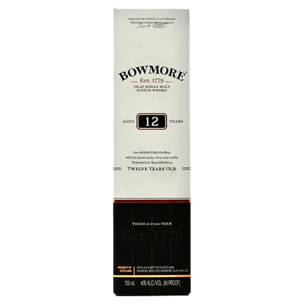 BOWMORE-12 YR 80 Proof 750 ml