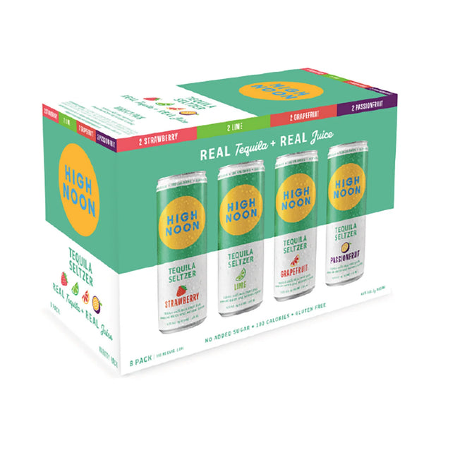 High Noon Tequila Seltzer Variety 8 Pack/355mL