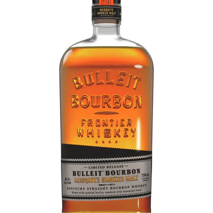 BULLEIT BOURBON MESQUITE SMOKED MALT 750ML  93 PROOF