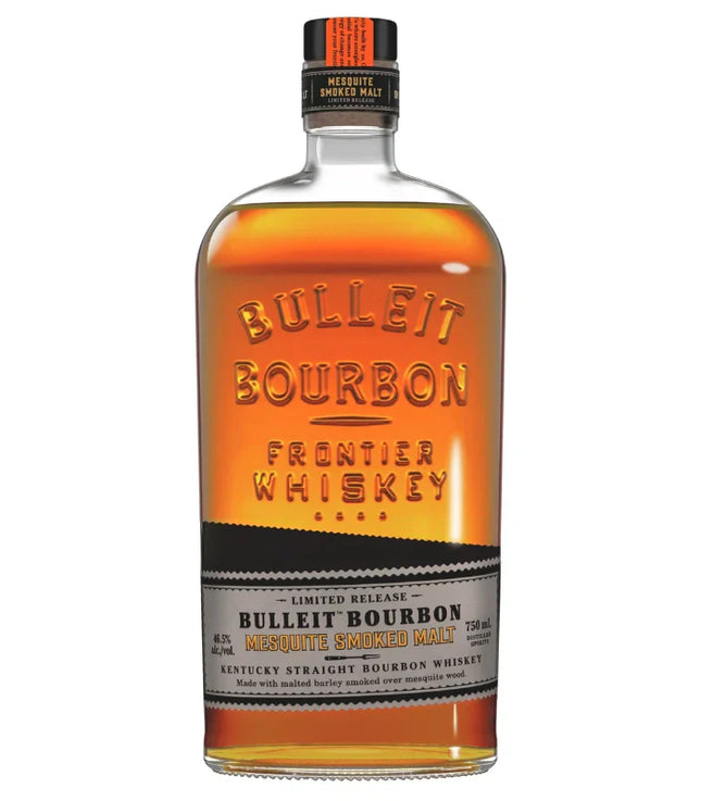 BULLEIT BOURBON MESQUITE SMOKED MALT 750ML  93 PROOF
