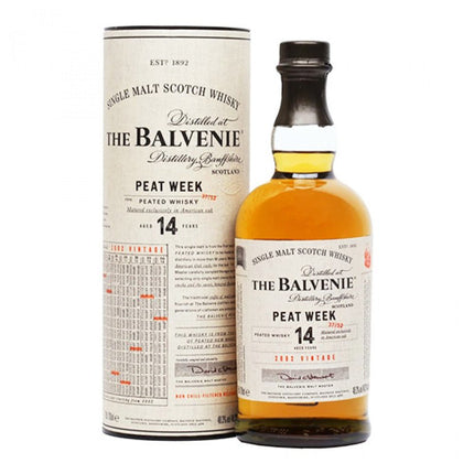 THE BALVENIE PEAT WEEK 14YR 750ML - Wine barrel Plus