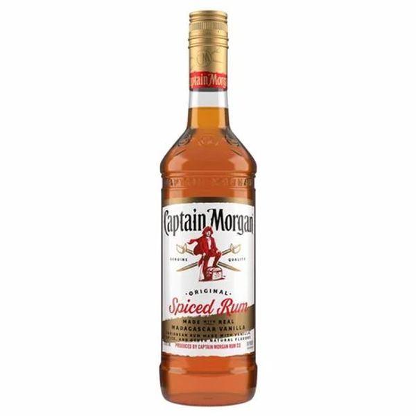 CAPT MORGAN SPICED RUM (P R) 70 Proof 1000 ml