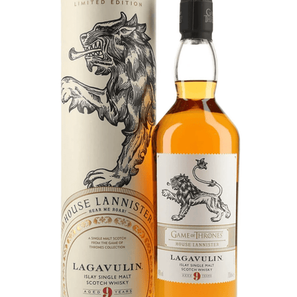 GAME OF THRONES LAGAVULIN 9YR 750ML - Wine barrel Plus