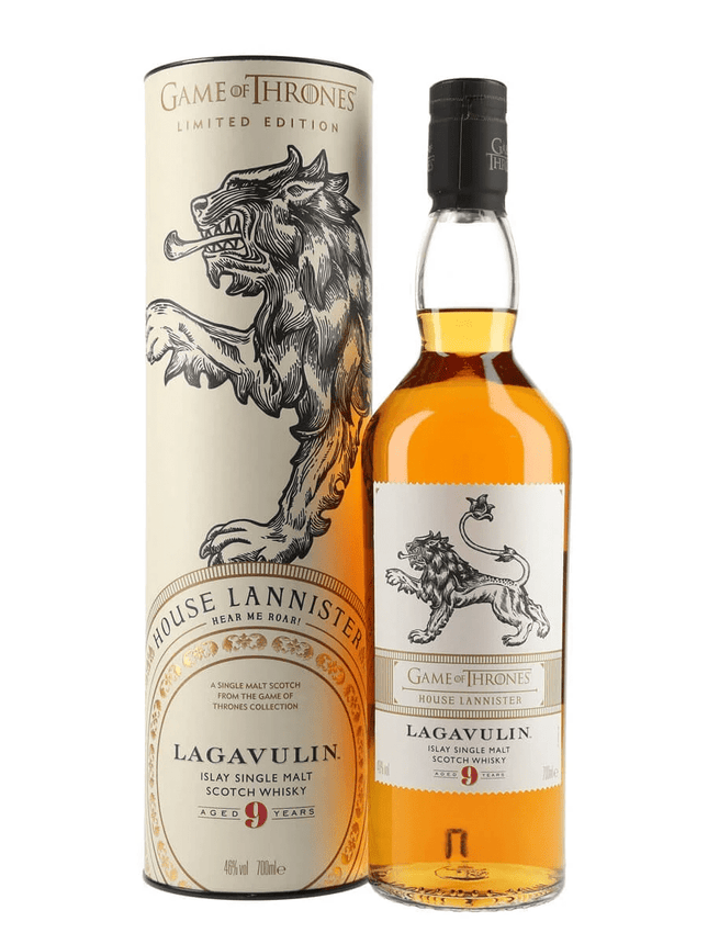 GAME OF THRONES LAGAVULIN 9YR 750ML - Wine barrel Plus