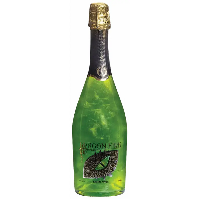 DRAGON FIRE GREEN APPLE MOSCATO 750ML