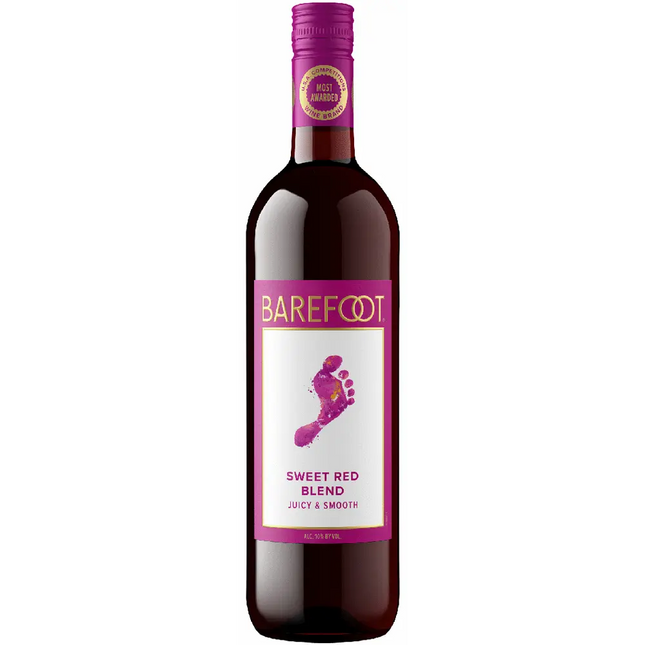 BAREFOOT SWEET RED 750ML