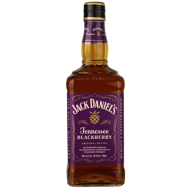 JACK DANIELS BLACKBERRY 750ML 70 PROOF