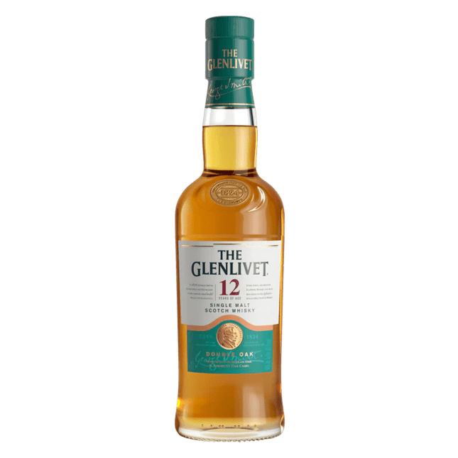 GLENLIVET - 12 YR 80 Proof 375 ml - Wine barrel Plus